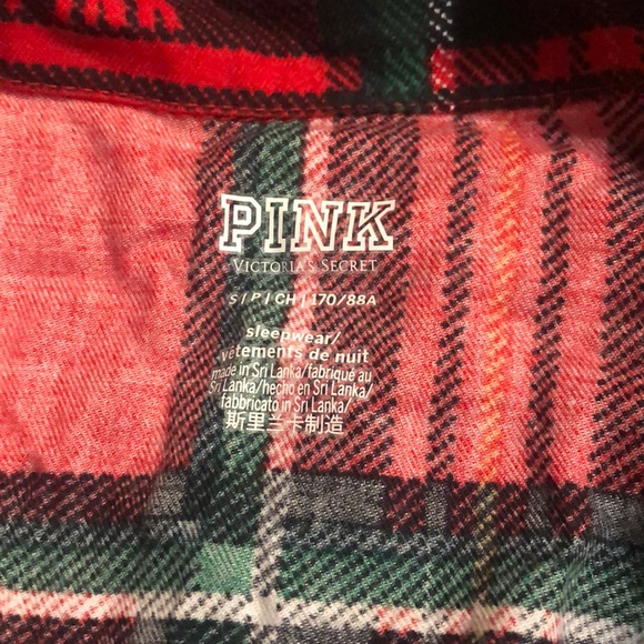Pink pajama top size small - Picture 2 of 3